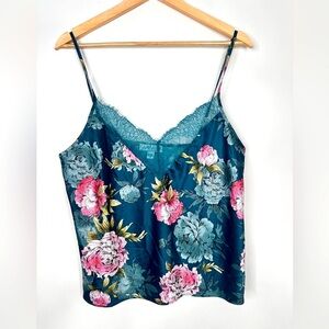 In Bloom‎ by Jonquil Floral Lace Camisole Sz Large